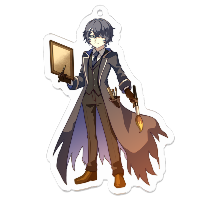 アクリルキーホルダー　70 x 70 (mm)