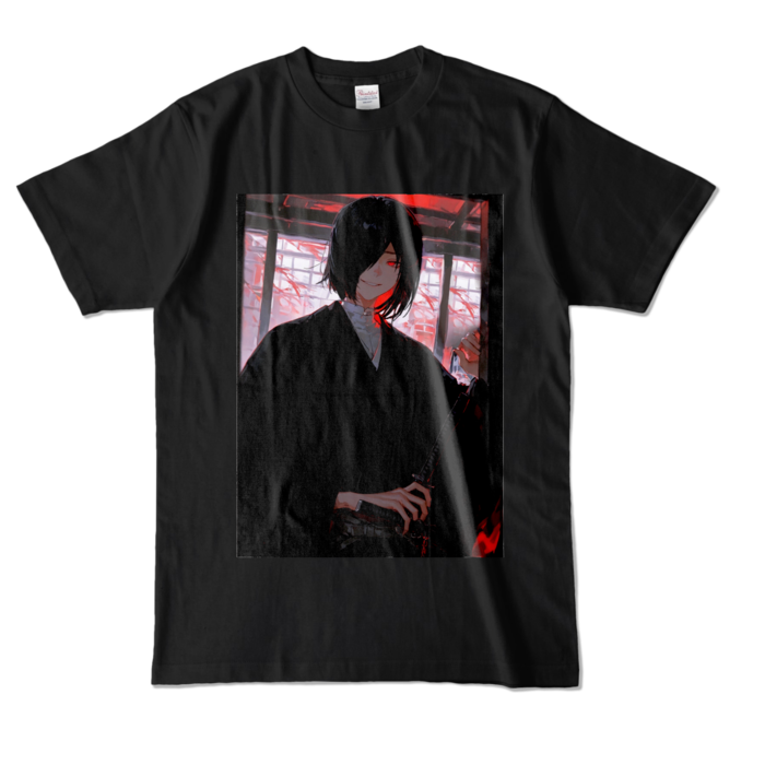 カラーTシャツ - L - ブラック (濃色)