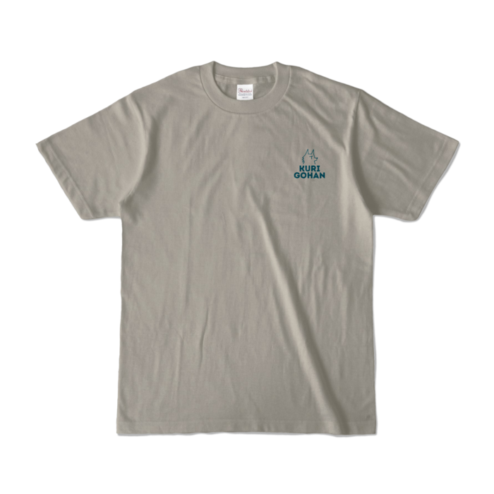 Tシャツ(グレー) - S - 通常オオカミさん