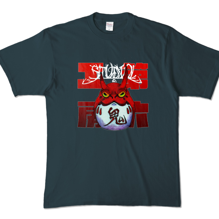 カラーTシャツ - XL - デニム (濃色)