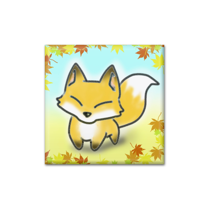 缶バッジ - 四角形40mm