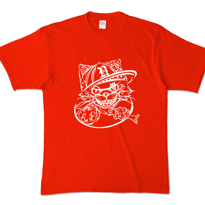 カラーTシャツ - XL - レッド (濃色)