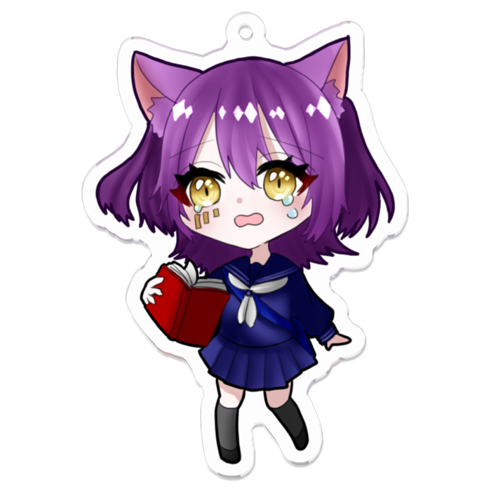 アクリルキーホルダー - 70 x 70 (mm)