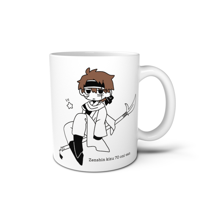 マグカップ - 直径 8 cm / 高さ 9.5 cm