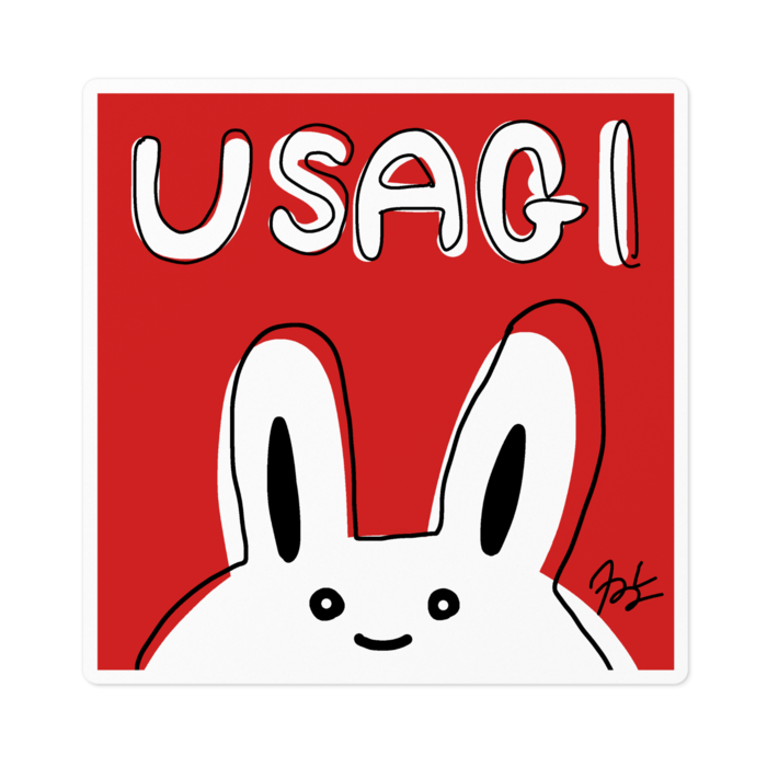 ステッカー - 100 x 100 (mm)