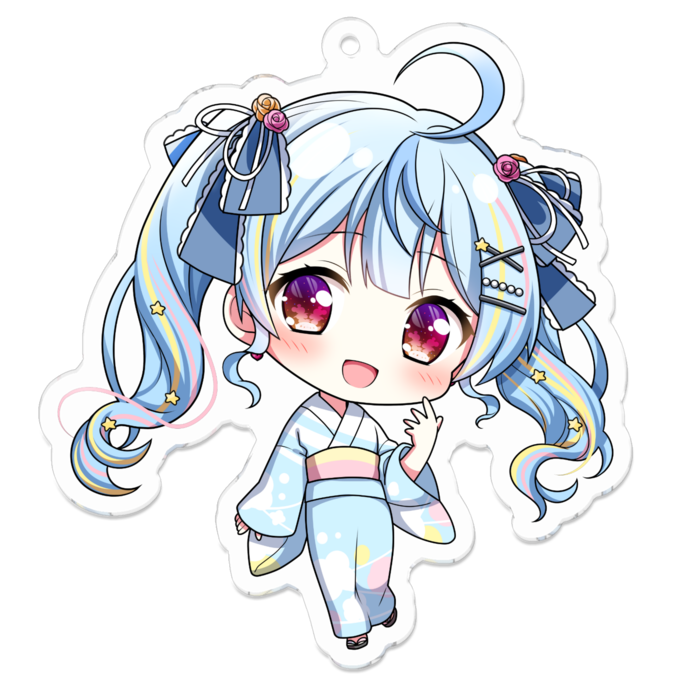 アクリルキーホルダー - 70 x 70 (mm)