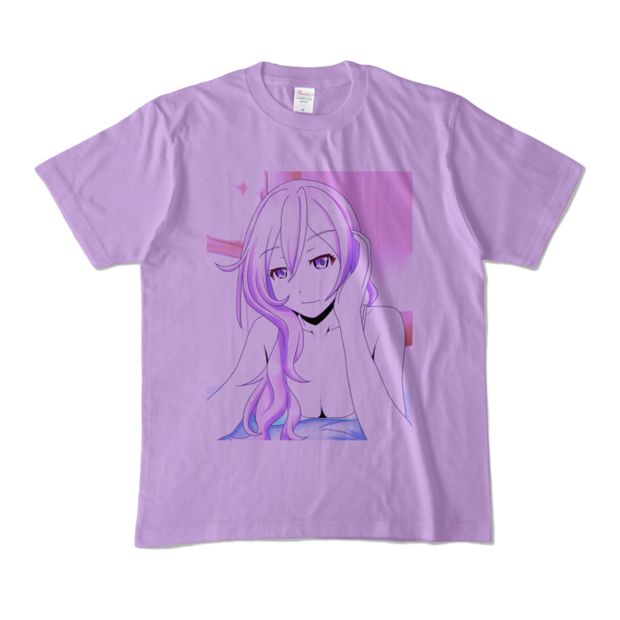 カラーTシャツ - M - ライトパープル (淡色)