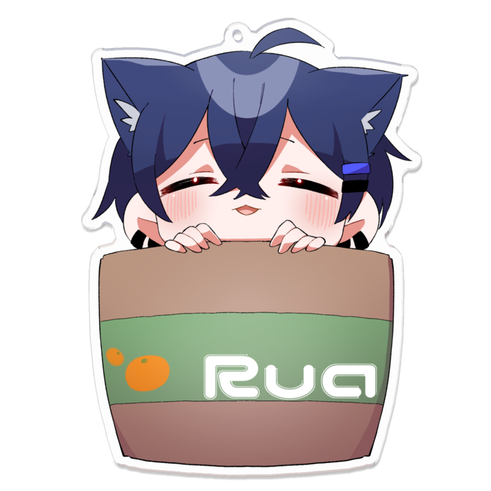 アクリルキーホルダー - 100 x 100 (mm)