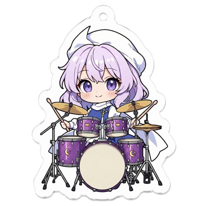 アクリルキーホルダー - 50 x 50 (mm)(キャラのみ)