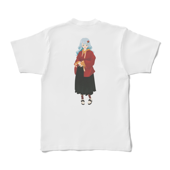 Tシャツ - XL - 白（背面）