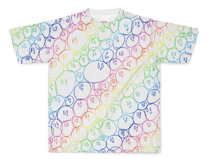 フルグラフィックTシャツ - L - 両面印刷