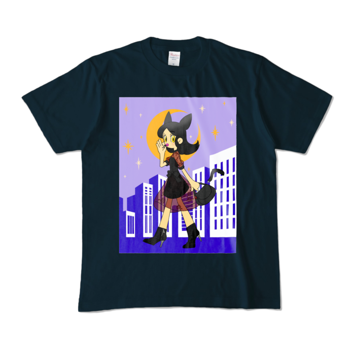 カラーTシャツ - M - ネイビー (濃色)