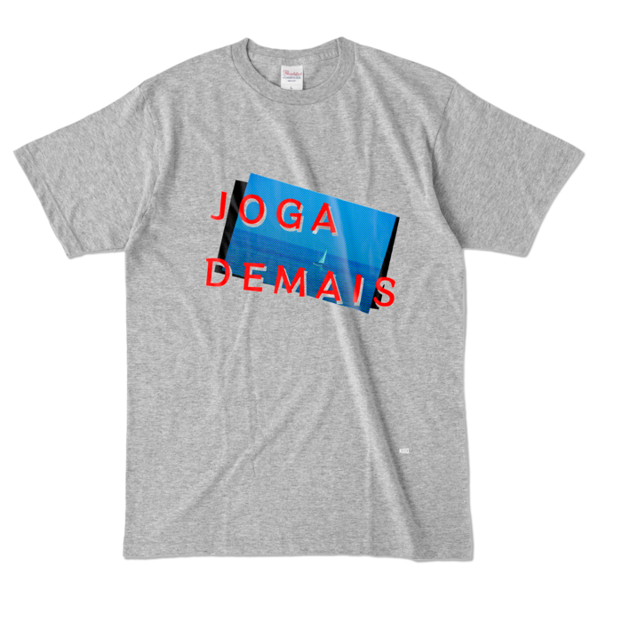 カラーTシャツ - L - 杢グレー (濃色)