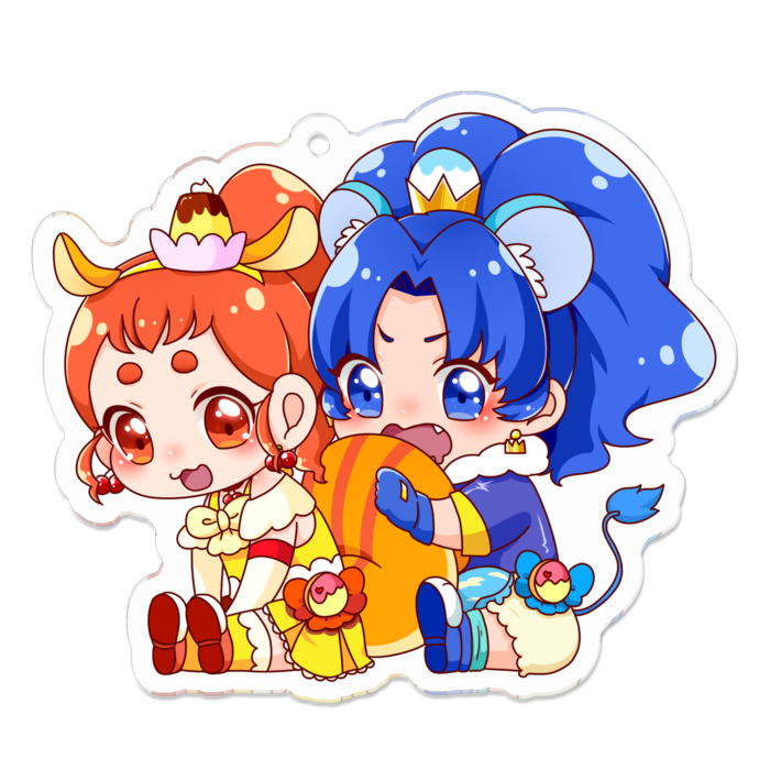 アクリルキーホルダー - 70 x 70 (mm)