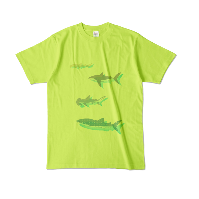カラーTシャツ - L - ライトグリーン (淡色)