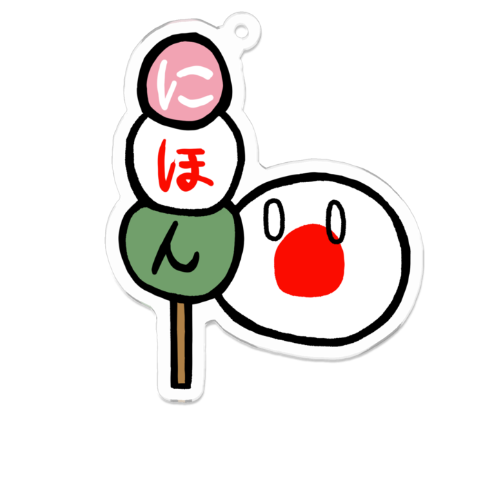 アクリルキーホルダー - 70 x 70 (mm)