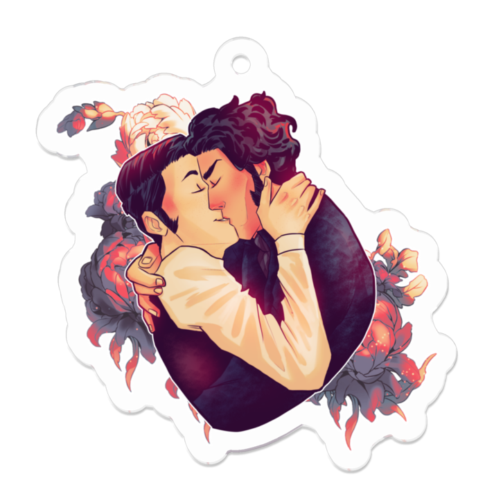 アクリルキーホルダー - 50 x 50 (mm)