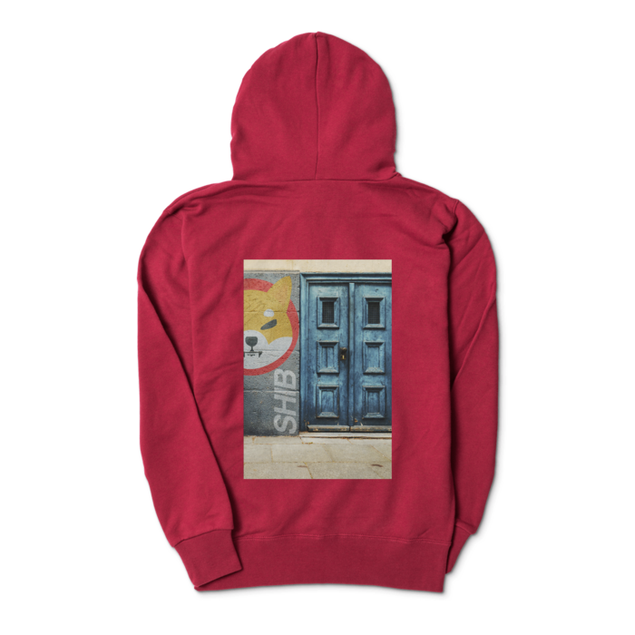 ジップパーカー - S - バーガンディ