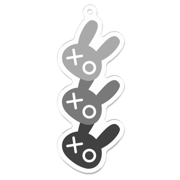 アクリルキーホルダー - 70 x 70 (mm)