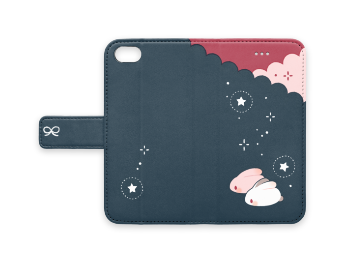 手帳型iPhoneケース - iPhone 8 / 7 / SE2 - ストラップ穴 なし