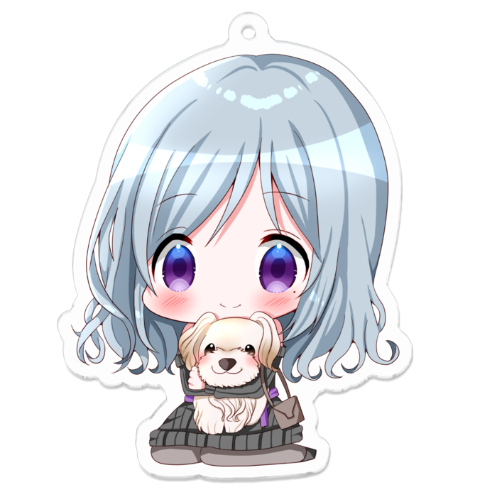 アクリルキーホルダー - 70 x 70 (mm)