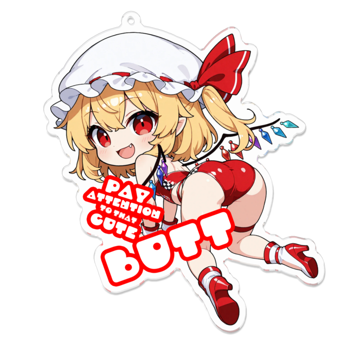 アクリルキーホルダー - 100 x 100 (mm)