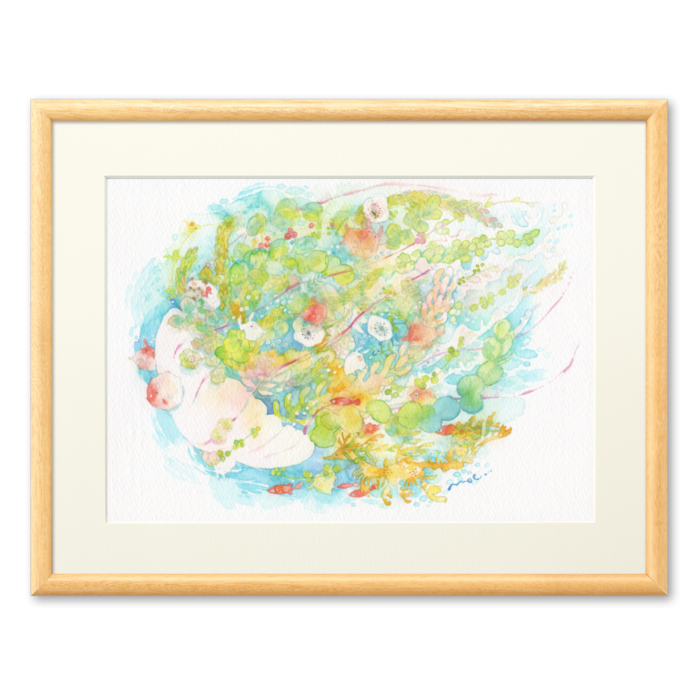 A4・額縁：ナチュラル