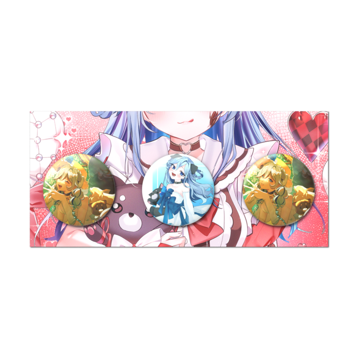 缶バッジセット - 3個セット