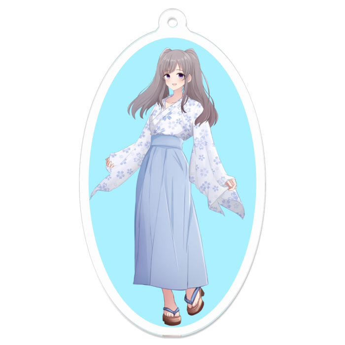 水色　70 x 70 (mm)