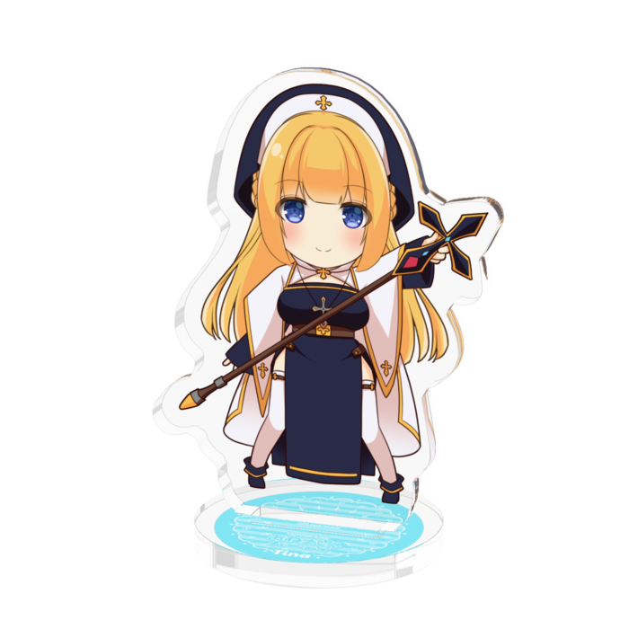 ティナ（台座ブルー）