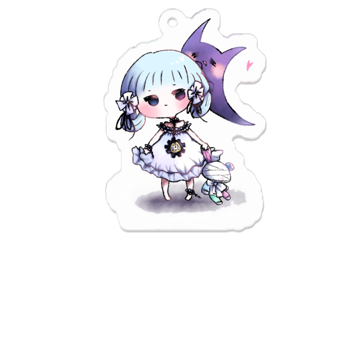 コクリコちゃんと悪魔 70 x 70 (mm)