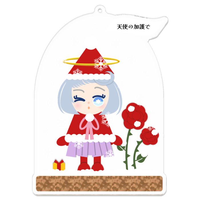 アクリルキーホルダー - 100 x 100 (mm)