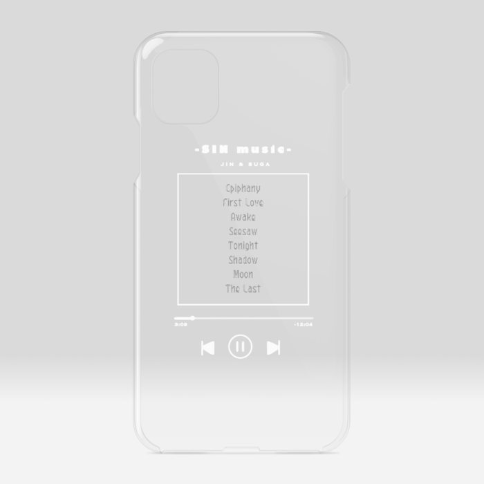 クリアiPhoneケース - iPhone11