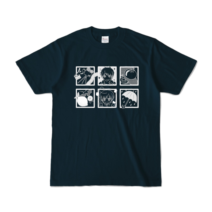 カラーTシャツ - S - ネイビー (濃色)