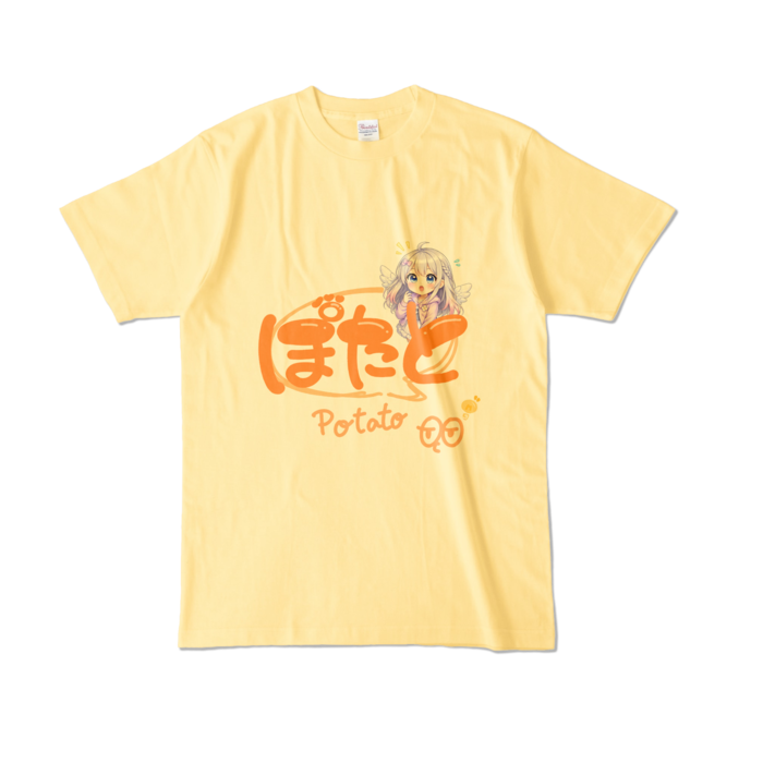 カラーTシャツ - L - ライトイエロー (淡色)