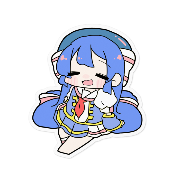 ステッカー - 100 x 100 (mm)