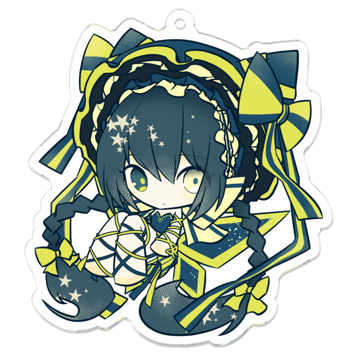 アクリルキーホルダー - 70 x 70 (mm)