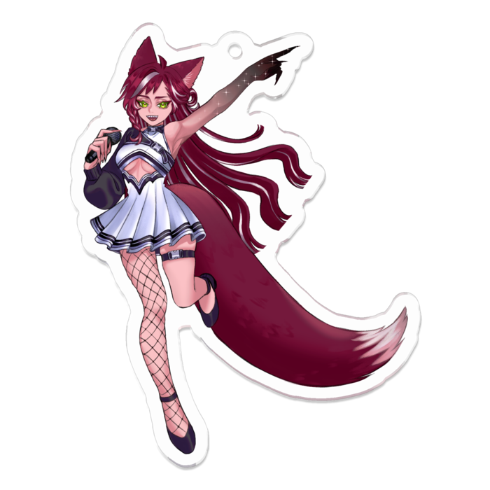 アクリルキーホルダー - 70 x 70 (mm)