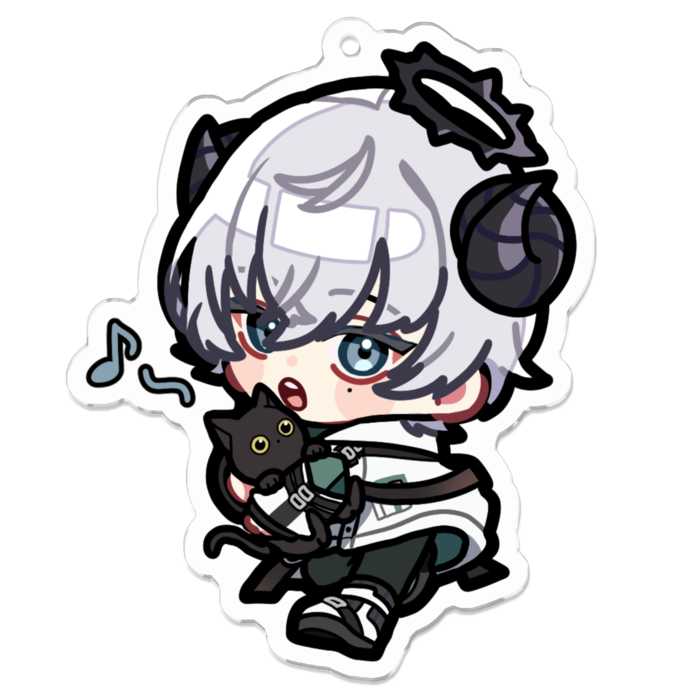 アクリルキーホルダー - 70 x 70 (mm)