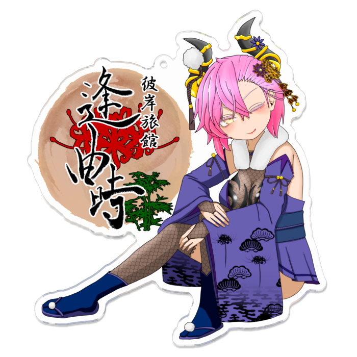 アクリルキーホルダー - 100 x 100 (mm)