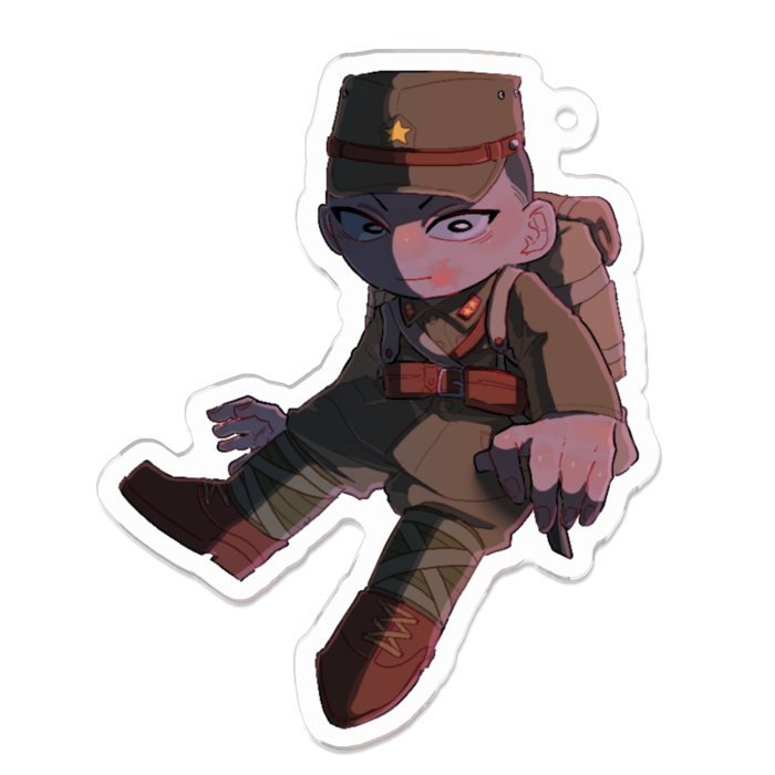 アクリルキーホルダー - 70 x 70 (mm)