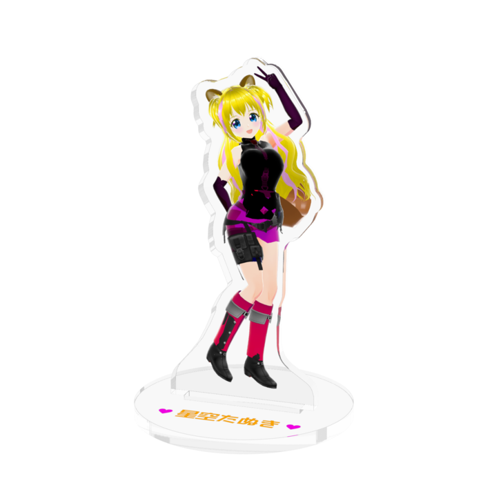 アクリルフィギュア - 70x70mm