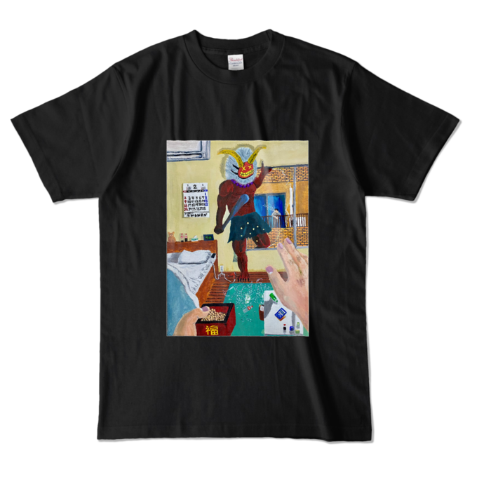 カラーTシャツ - L - ブラック (濃色)