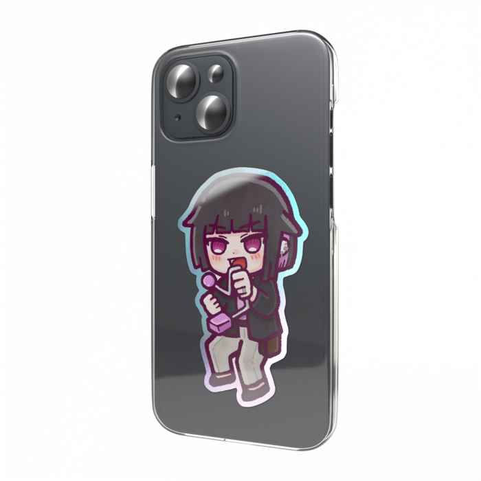 オーロラスマホステッカー - 縦