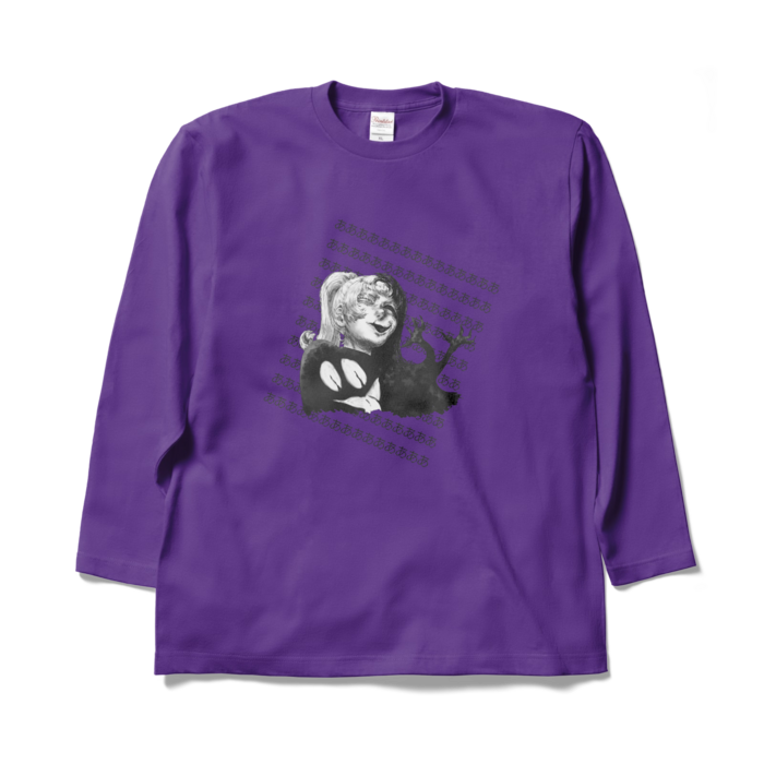 ロングスリーブTシャツ - XL - パープル