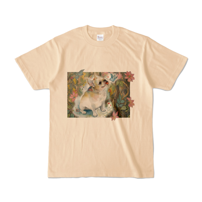 カラーTシャツ - S - ナチュラル (淡色)