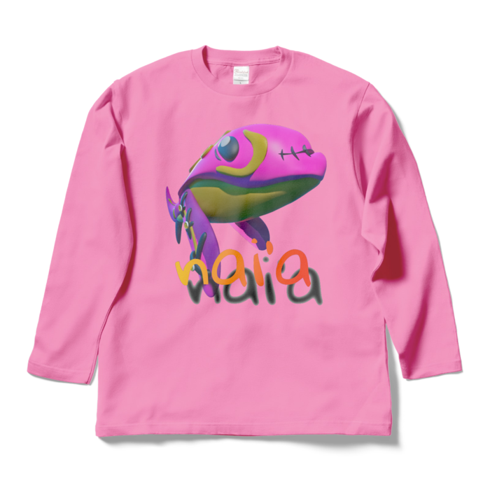 ロングスリーブTシャツ - L - ピンク