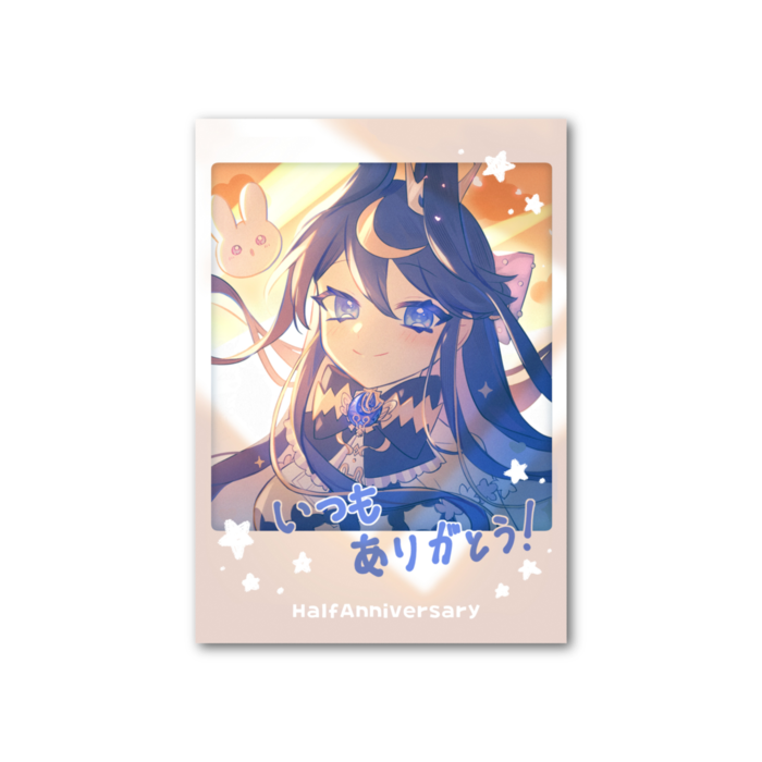 フォト風カード - 縦 - 片面