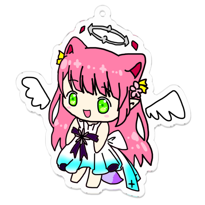アクリルキーホルダー - 70 x 70 (mm)
