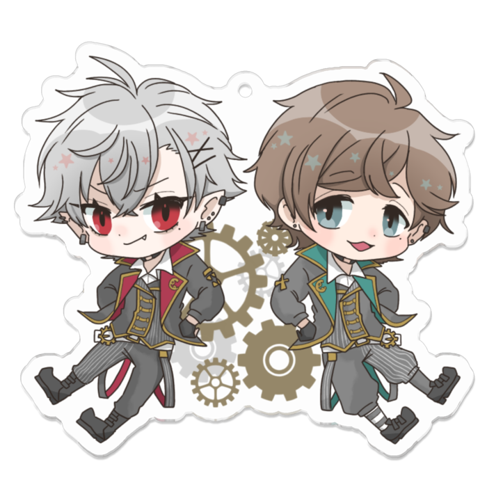 アクリルキーホルダー - 70 x 70 (mm)